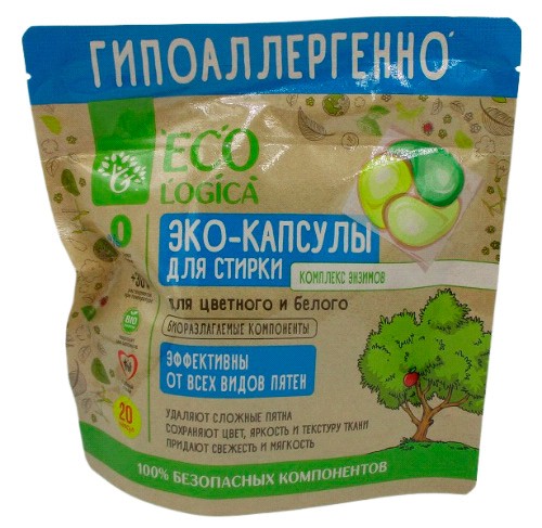 с/п Ecologica 20шт универсальный капсулы/Дрог/24