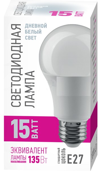 энерго лампа светодиод. 15Вт(~150Вт) Е27/6500К ОНЛАЙТ PROMO 90116/ЭнЛ