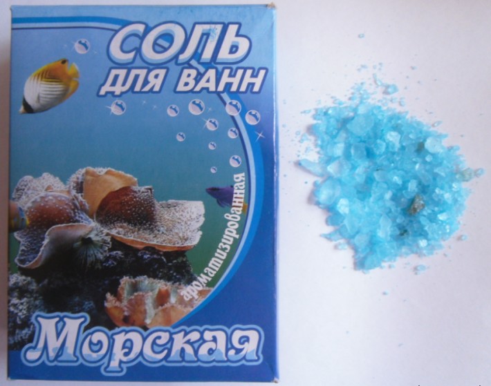 соль д/ванны 400г Морская к/к/Бахташ/32