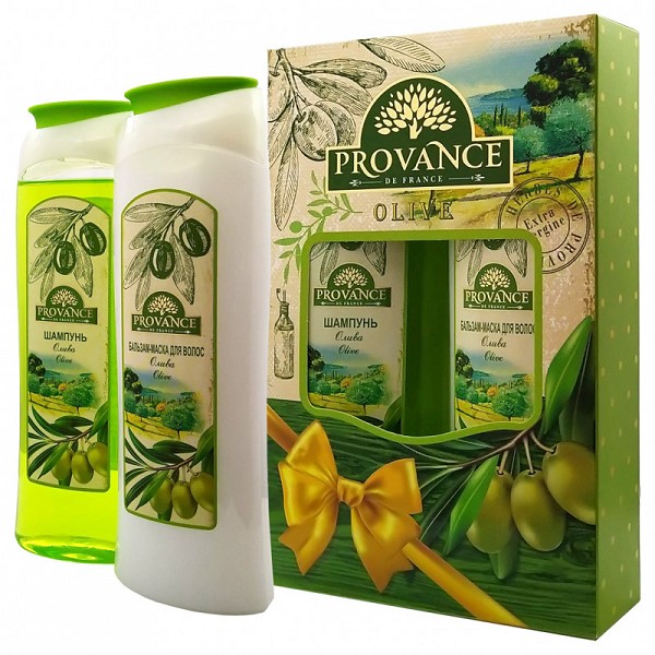 п.набор жен. Provance Olive (ш-нь 260мл+гель д/душа 260мл) /Фестива/12