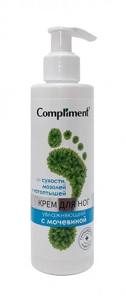 крем д/ног Compliment 200мл Увлажняющий крем с мочевиной/Тим/12