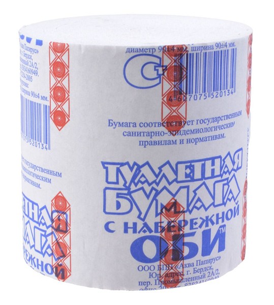 туал/бумага Набережная Оби 32-37м/НабОби/50