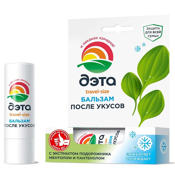 инс бальзам Дэта 4,2гр после укусов комаров КАРАНДАШ/Хкл/24x6