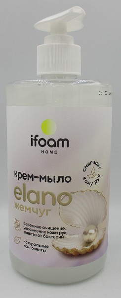 мыло жидк крем ELANO 500мл жемчуг дозатор/IFM/15
