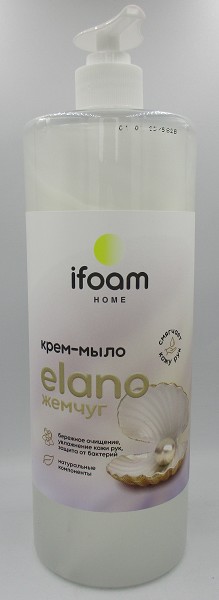 мыло жидк крем ELANO 1000мл жемчуг дозатор/IFM/15