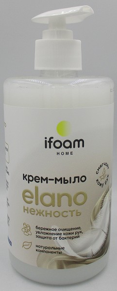 мыло жидк крем ELANO 500мл нежность дозатор/IFM/15