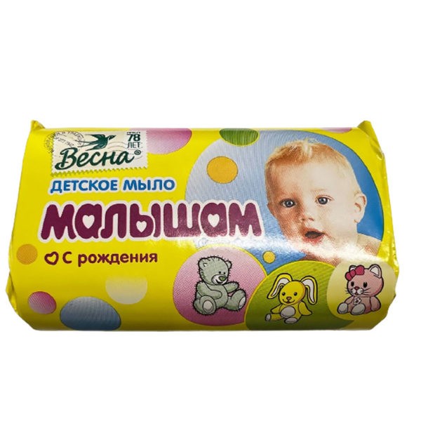 мыло туал. Малышам дет.90г/Сам/72x6