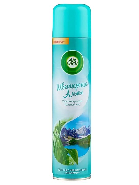 освежитель воздуха AIRWICK 290мл Швейцарские альпы/Бен/12