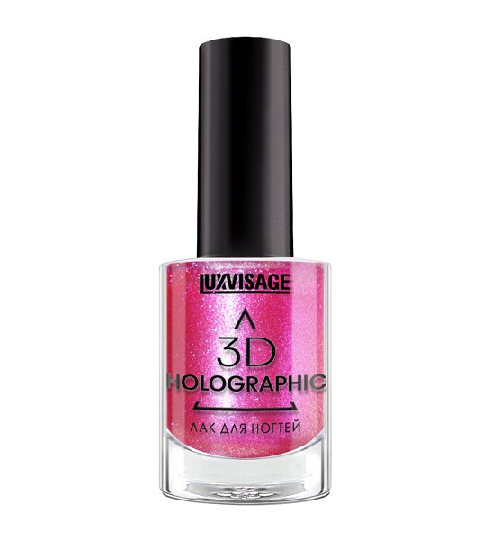 лак д/ногтей LV 3D HOLOGRAPHIC 11г тон 720 Розовый сапфир/ЛюксВизаж/6