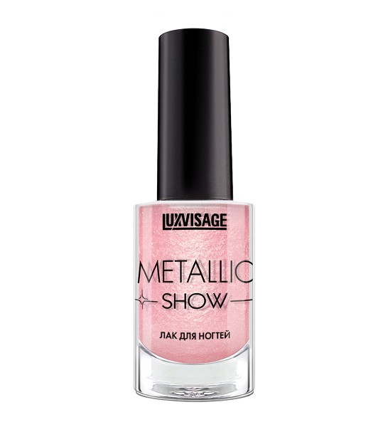 лак д/ногтей LV METALLIC SHOW 9г тон 309 Розовый жемчуг/ЛюксВизаж/6