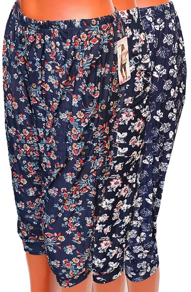 бриджи жен. Ласточка р.56-64 (7XL-10 XL) узор микс (бамбук 85% полиамид 15%)/Текс