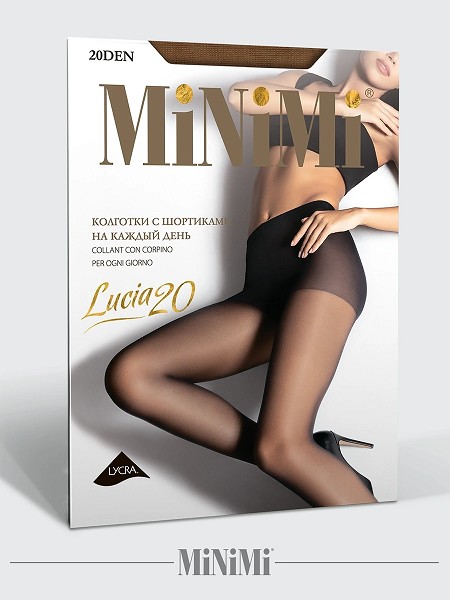 колготки жен. Minimi LUCIA 20D  2 nero (черный)/Италия/10