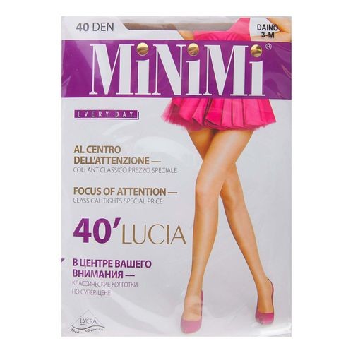 колготки жен. Minimi LUCIA 40D  3 daino (телесный)/Италия/10