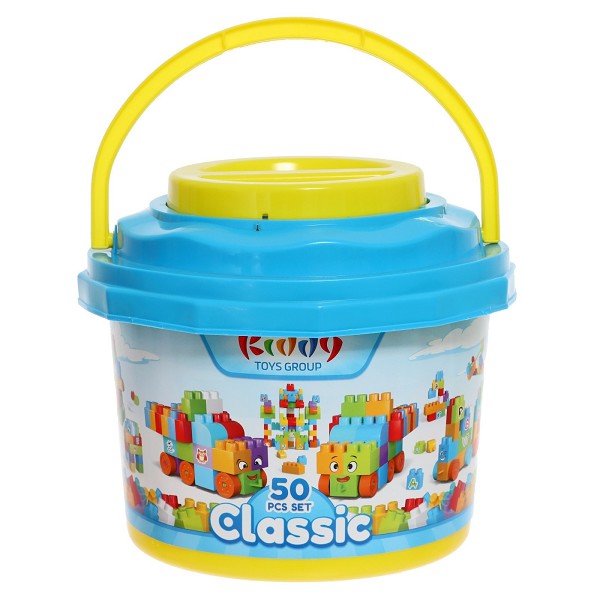 конструктор Classic, в ведре 50дет./С-Л