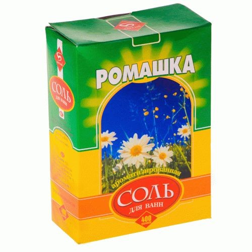 соль д/ванны 400г Ромашка к/к/Бахташ/32