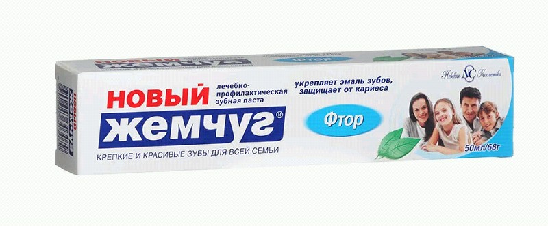 з/п Жемчуг Новый 50мл Фтор /НК/36x6