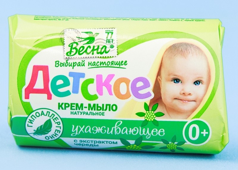 мыло туал. Детское 90гр череда /Сам/72x6