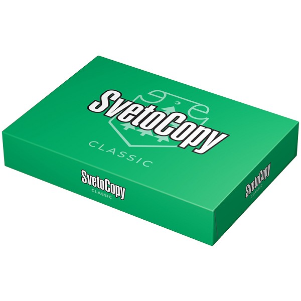 бумага ксер А4 SvetoCopy 500л 80г/м2 95% (000877/ДСМ 24)/Свтк/5