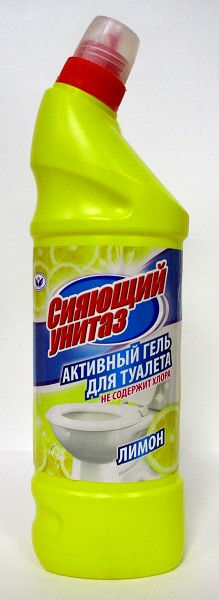 ч/с Сияющий унитаз 750мл Лимон /НБТ/16