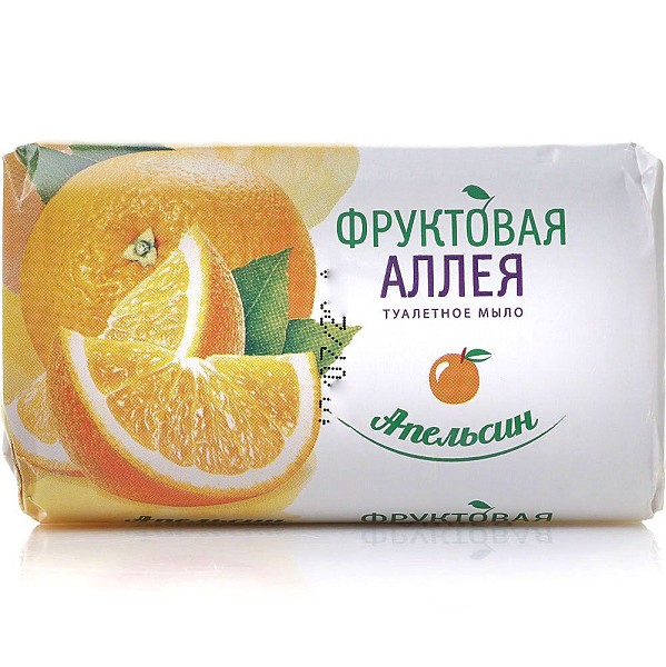 мыло туал. Фруктовая аллея 90гр Апельсин/Казан/104