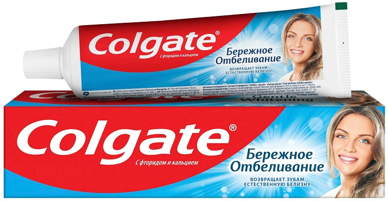 з/п Колгейт 100мл Бережное отбеливание/Colg/48x12