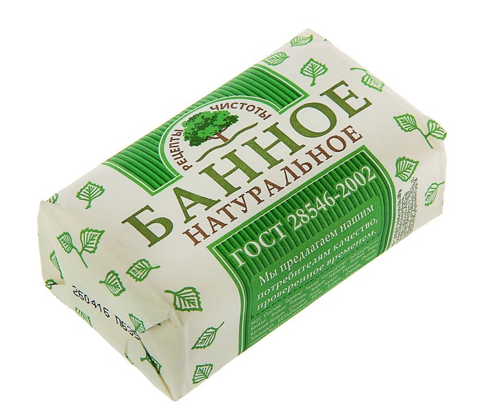 мыло туал. 180г Банное /ННовг 180/36