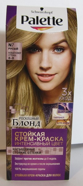 краска д/волос Палетте N 7 Русый/SchwP/10