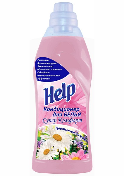 конд-р д/белья Хелп 750мл Цветочная поляна /АТФ/12