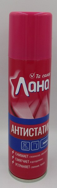 кондиционер аэр.антистатик Лана-сиб 145мл (розовый)/Сибиар/24