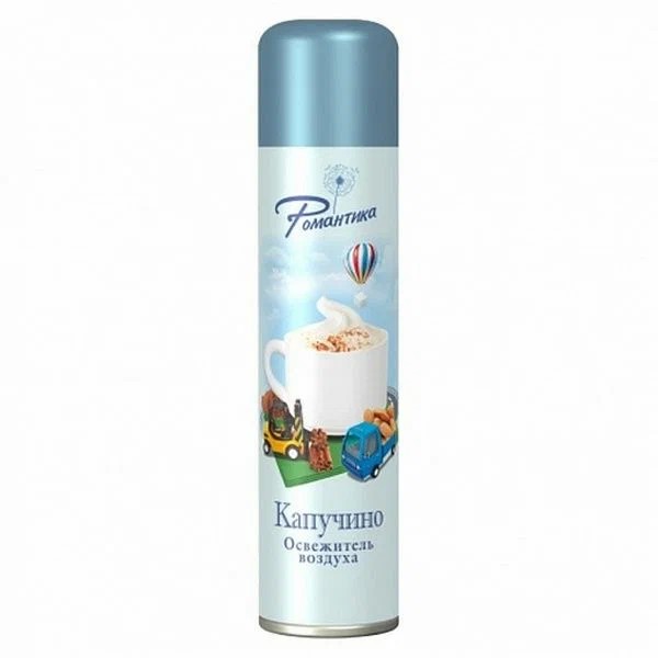 освежитель воздуха Романтика 300мл Капучино/Сибиар/12