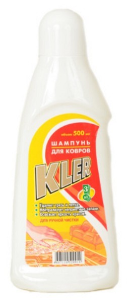ч/с д/ковров Клер 500мл д/ручной чистки /Ривай/12