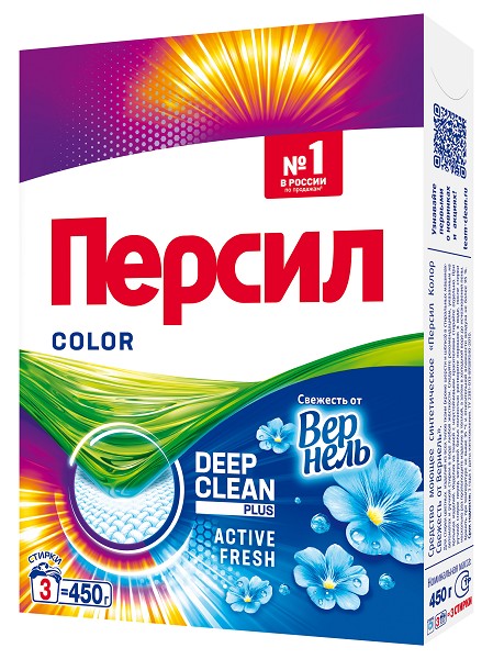 с/п Персил Автомат  450г КОЛОР Свежесть вернеля АКЦИЯ 5+1/Henk/24