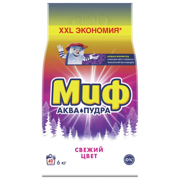 с/п Миф Автомат 6кг Свежий цвет(Колор)/PG/2