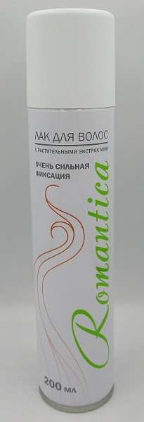 лак д/волос Романтика 200мл оч/с/ф (белый)/Сибиар/24