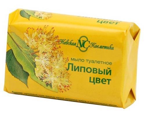 мыло туал. Липовый цвет 90гр/НК/72x6