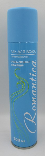 лак д/волос Романтика 200мл оч/с/ф (голубой)/Сибиар/24