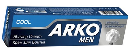 крем д/бритья Арко 65мл Cool Освежающий/EVYAP/72x12