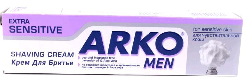 крем д/бритья Арко 65мл Сенситив д/чувст.кожи /EVYAP/72x12