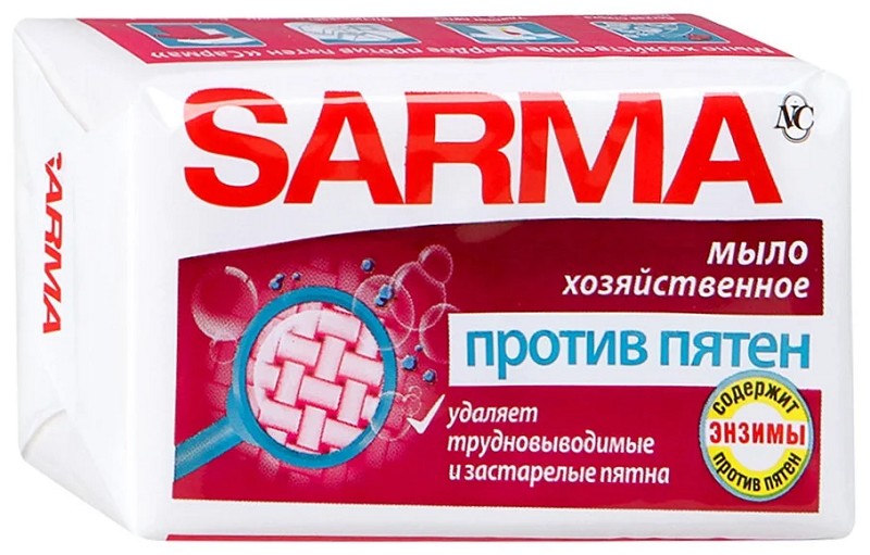 мыло-хоз Сарма против пятен 140г/НК/48x4