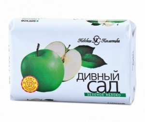 мыло туал. Дивный сад Зел.яблоко 90гр/НК/72x6