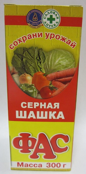 инс вред Фас серная шашка универсал 300гр/ВД/35