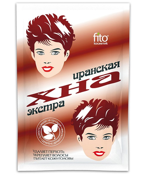 краска д/волос Хна иранская натуральная 25г бум.уп./Фитокосметик/100