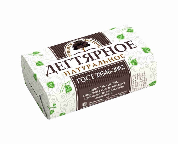 мыло туал. 90г Дегтярное/ННовг/63