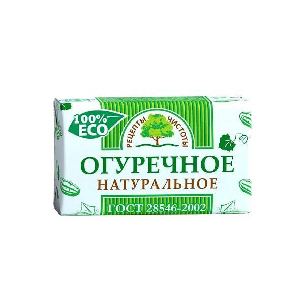 мыло туал. 180г Огуречное /ННовг 180/36