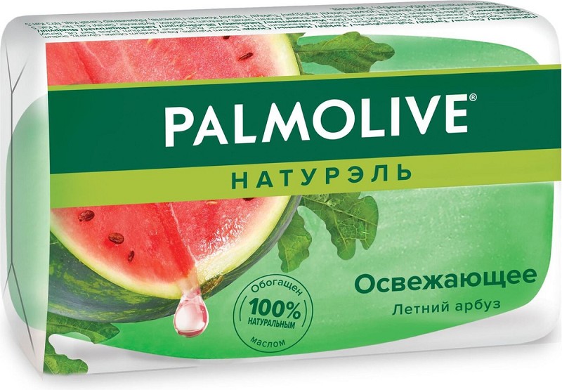 мыло туал. Палмолив 90г Освежающее ( Арбуз) /Colg/72x6