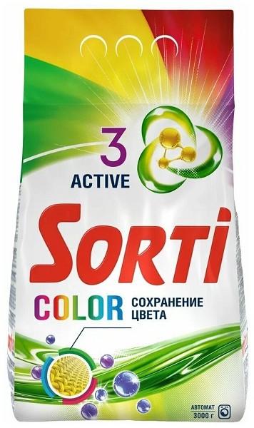 с/п Сорти Автомат 3кг Колор/Казан/4